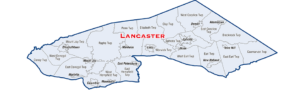 Lancaster PA Map